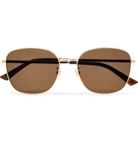 gucci oversized square-frame gold-tone sunglasses|gucci women's oversized square sunglasses.